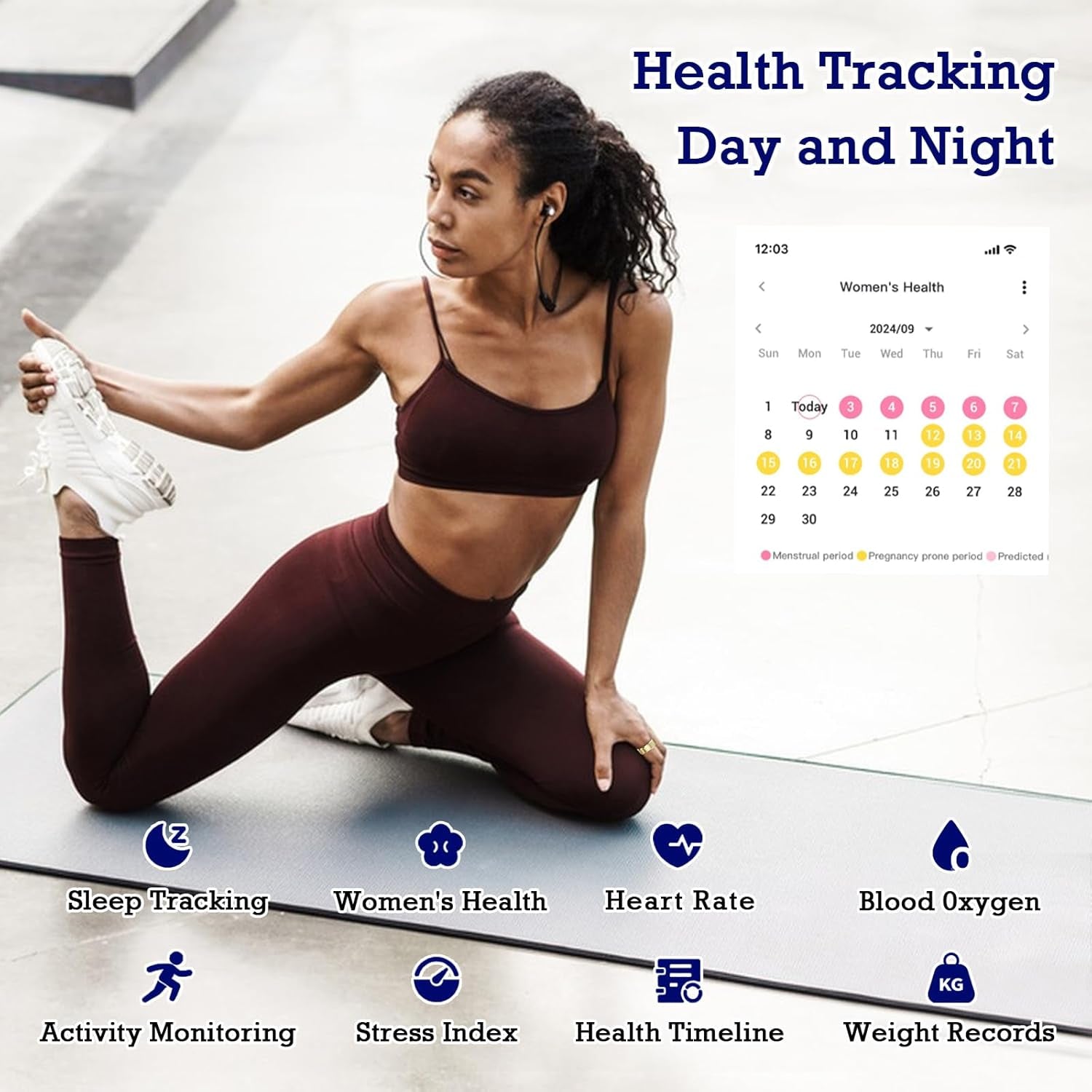 Revolutionary Smart Health Monitoring Ring - Track Sleep, Heart Rate & Fitness with Waterproof Design and Air Gesture Control